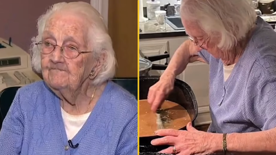 100-year-old woman who works 6 days a week shares the reason behind her long life