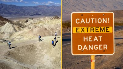 Tourist’s skin ‘melts’ in extreme heat on Death Valley sand dunes
