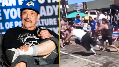 Danny Trejo attacks man after hitting him with water balloon