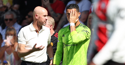 Erik ten Hag hits back at Cristiano Ronaldo comments on not competing for Premier League