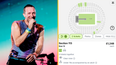 Coldplay fans fuming as tickets being resold for £1,000