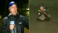 TV presenter abandons live broadcast to rescue drowning woman