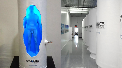 Brit has body frozen and flown to US in hope of waking up in future