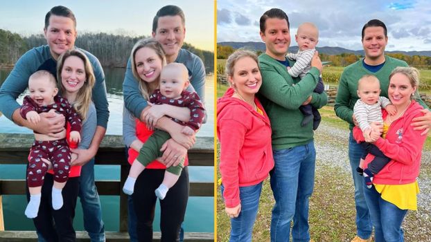 Twins who married twins say their sons are genetic brothers despite being cousins