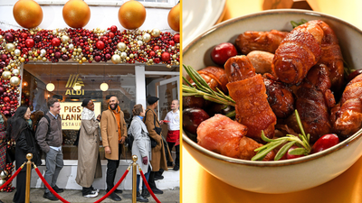 Aldi launches bottomless pigs-in-blankets restaurant