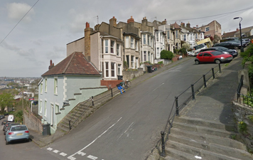 Steepest street in England where cars have to be parked sideways so they don’t roll away