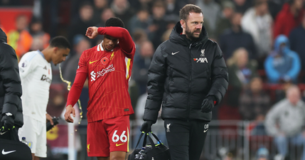 Football injury expert issues update on Trent Alexander-Arnold after coming off vs Aston Villa