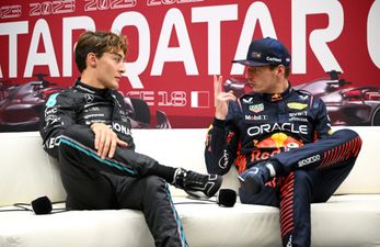 George Russell reveals Max Verstappen threatened to put his ‘f***ing head into the wall’