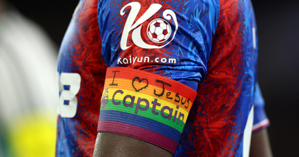 Marc Guehi could face FA charge after writing ‘I love Jesus’ on his rainbow captain’s armband