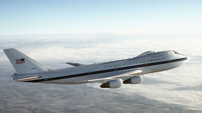 Seeing this plane flying above you could mean you only have five minutes of your life left