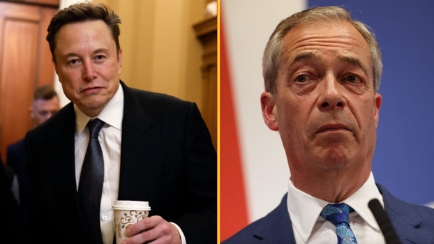 Elon Musk calls for Nigel Farage to be replaced as leader of Reform UK